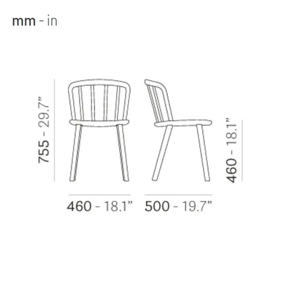 Pedrali Chair NYM 2830R