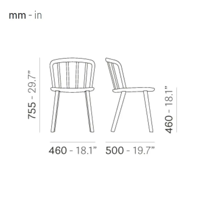 Pedrali Chair NYM 2830R
