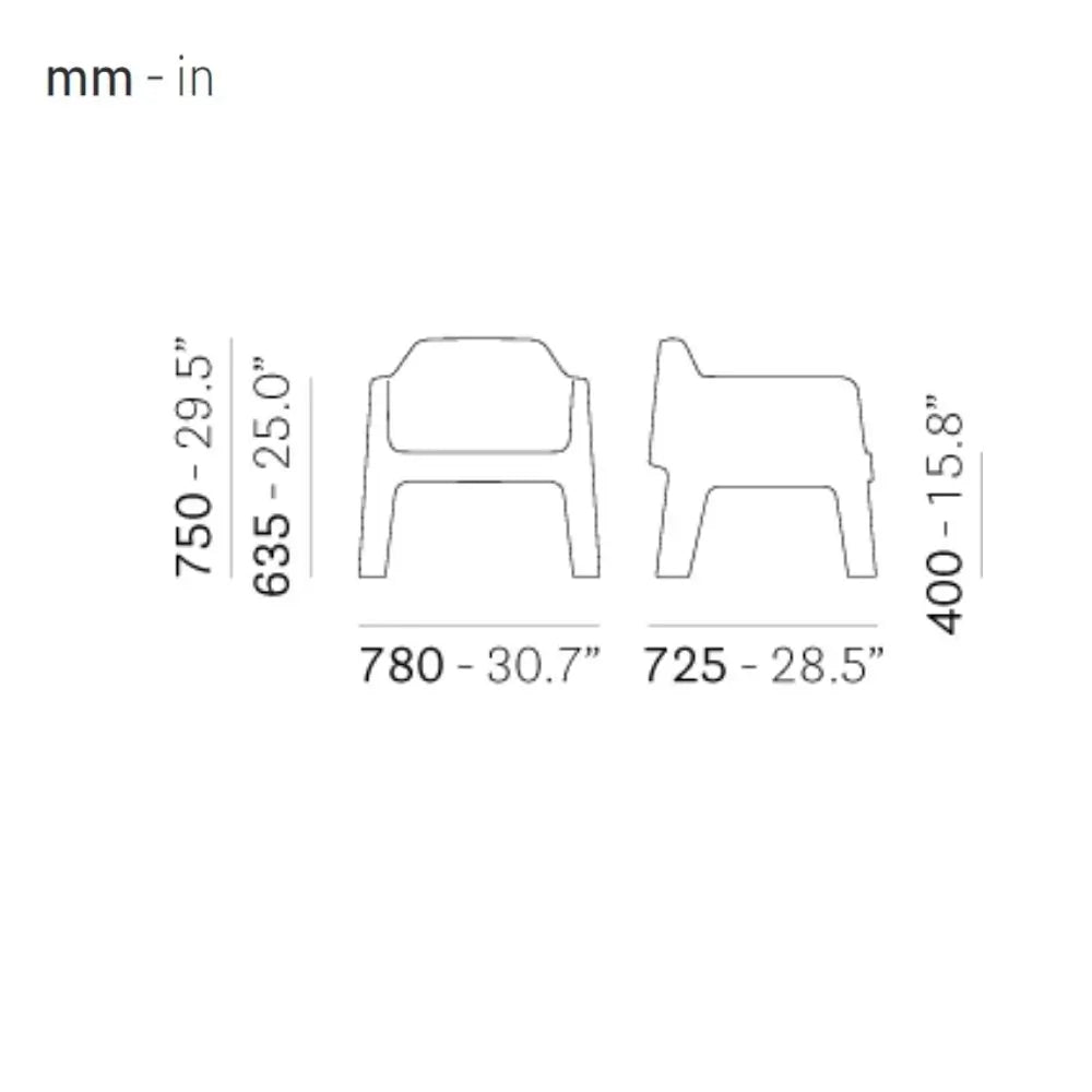 Pedrali Seat Cushion PLUS AIR 631.3