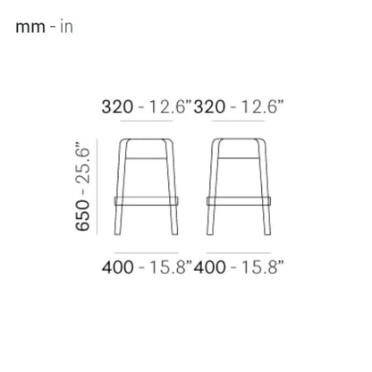 Pedrali Bar Stool RUBIK 580