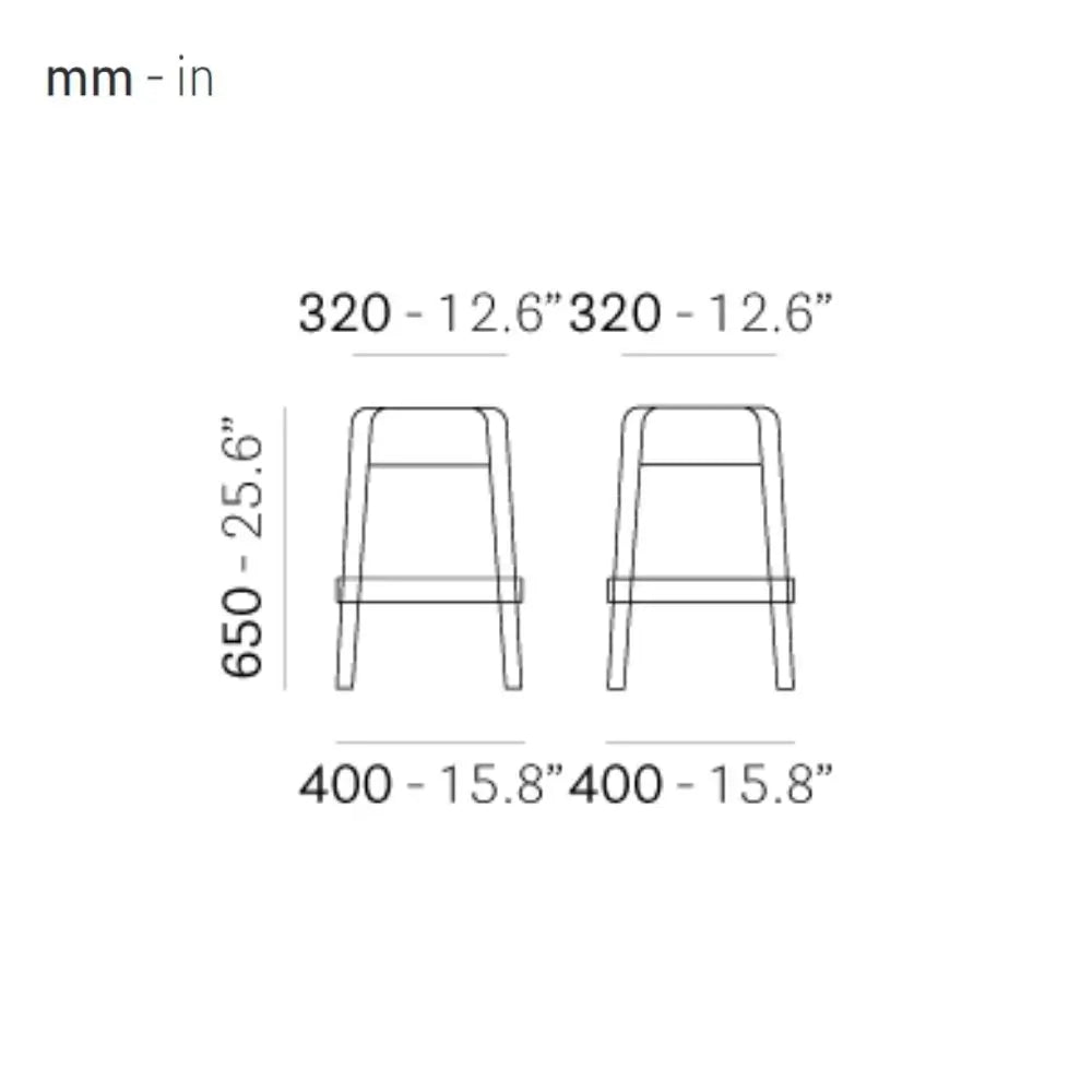 Pedrali Bar Stool RUBIK 582