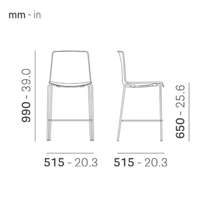 Pedrali Bar Stool Tweet 896