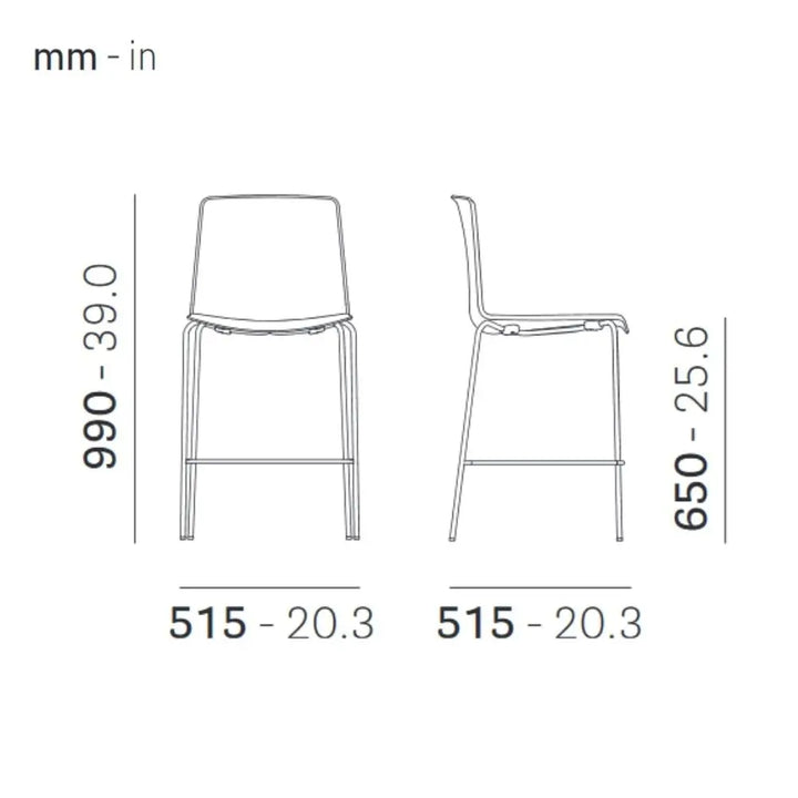Pedrali Bar Stool Tweet 896
