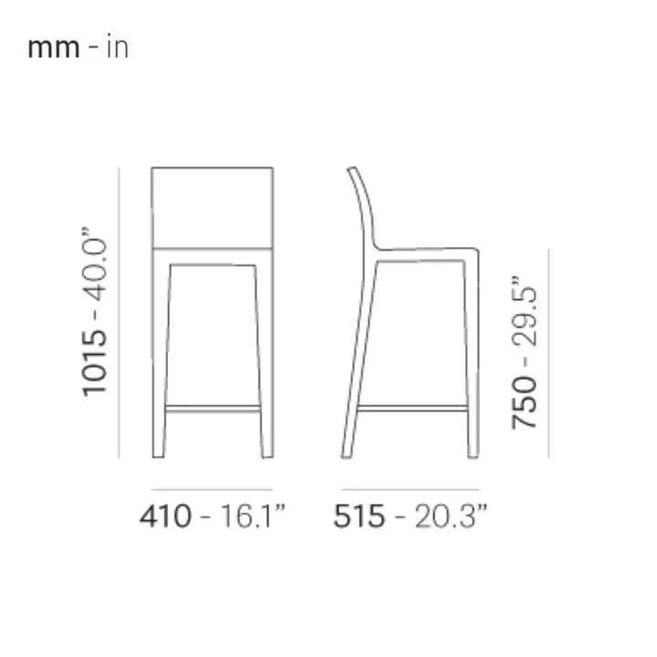 Pedrali Bar Stool Young 426