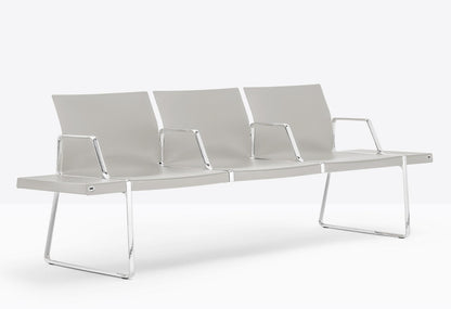 Pedrali Bench PLURAL SOFT Upholstered