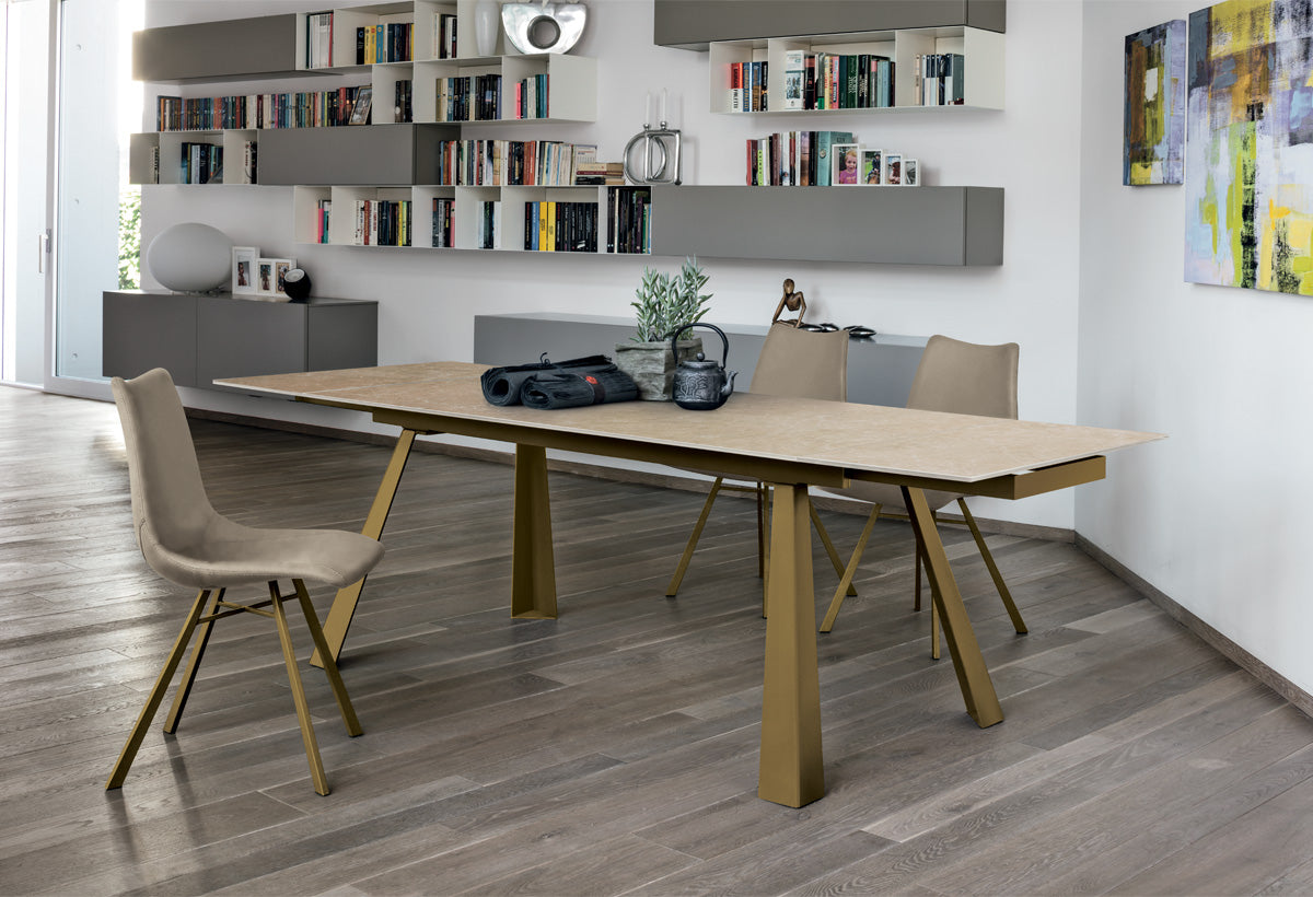 Target Point Dining Table Ponente 160 — Extendable Rectangular — product view 2