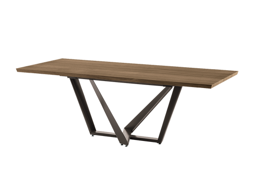 Target Point Dining Table Priamo 200 — Fixed Barrel-shaped Wood — main product view