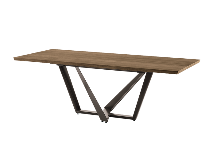 Target Point Dining Table Priamo 230 — Fixed Barrel-shaped Wood — main product view