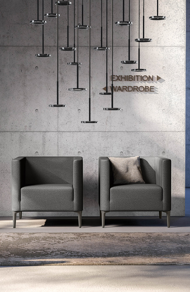 Quadrifoglio Arte single armchair