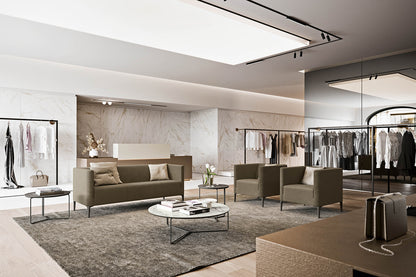Quadrifoglio Arte 2-seater sofa