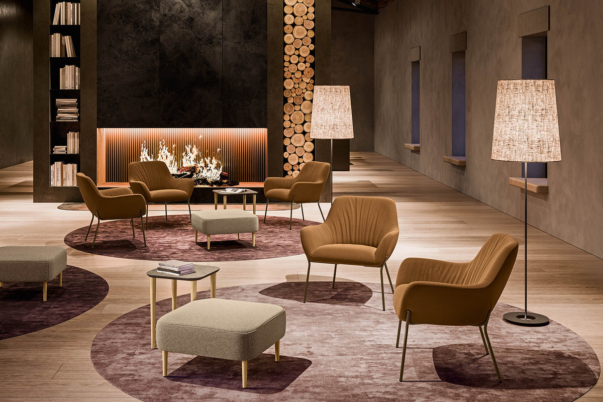 Quadrifoglio City Déco chair, cantilever base