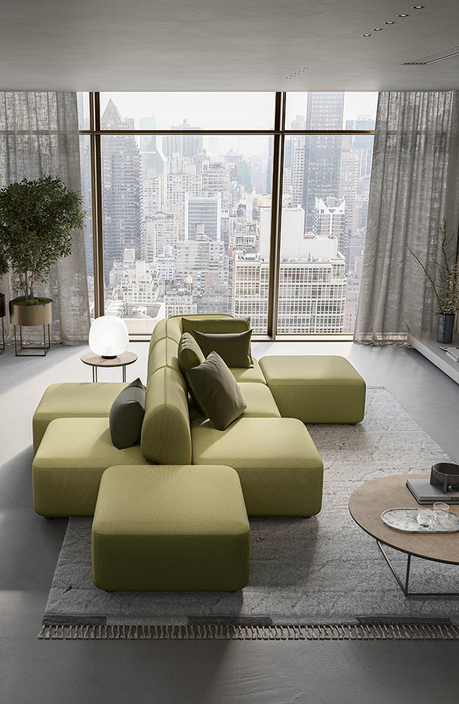 Quadrifoglio Anytime modular sofa, 1 seat