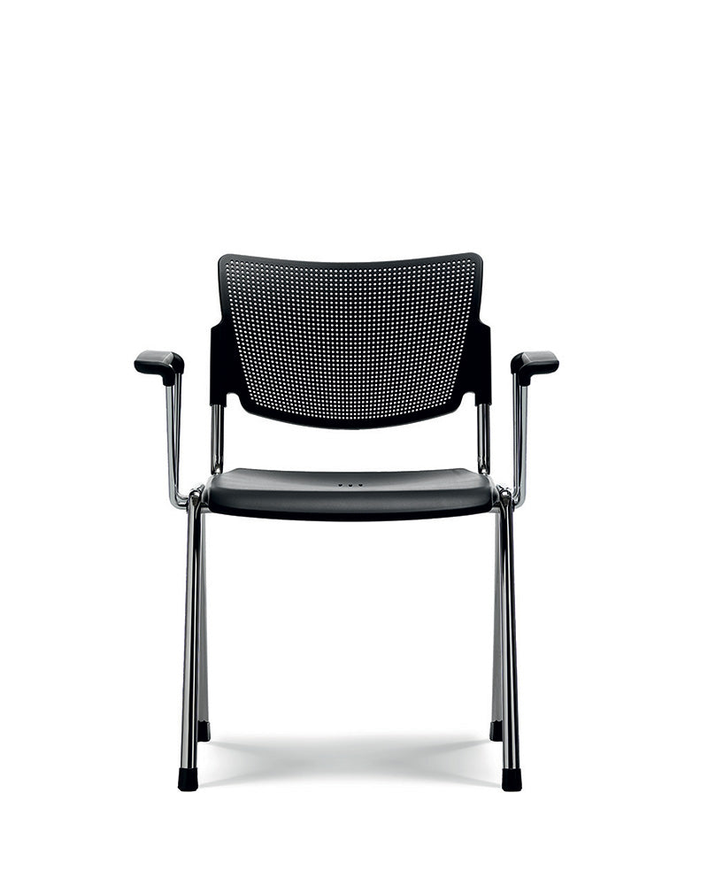 Quadrifoglio Campus metal chair