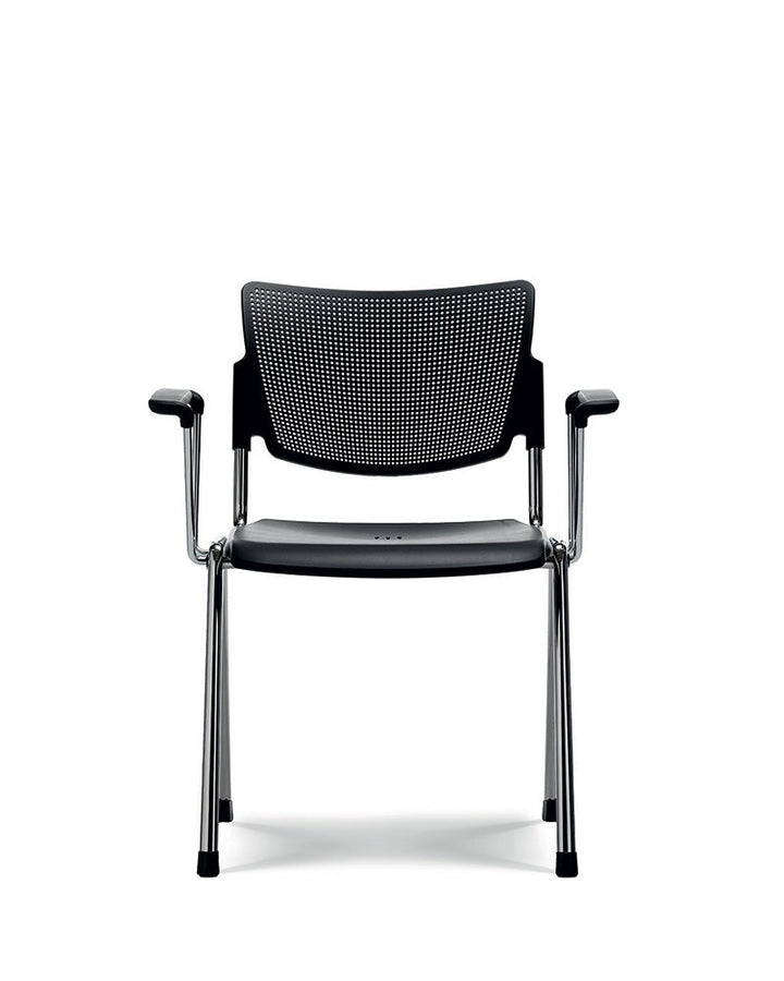 Quadrifoglio Campus metal chair