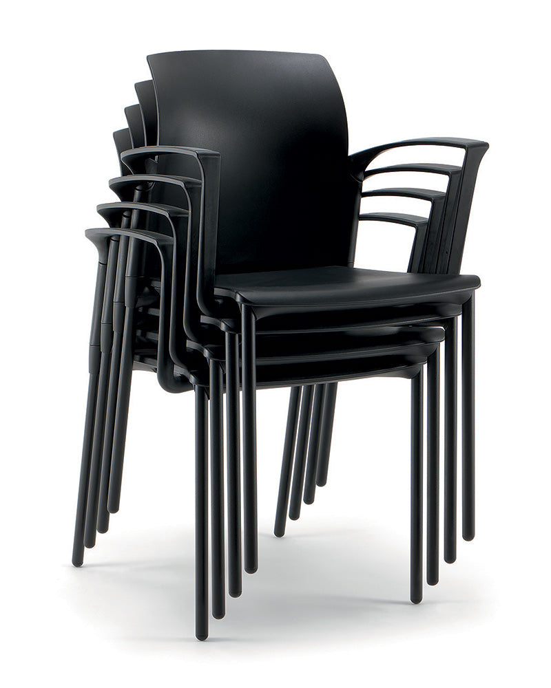 Quadrifoglio College fully upholstered chair
