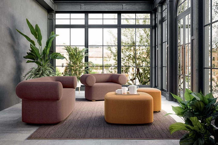 Quadrifoglio Abbey pouf large