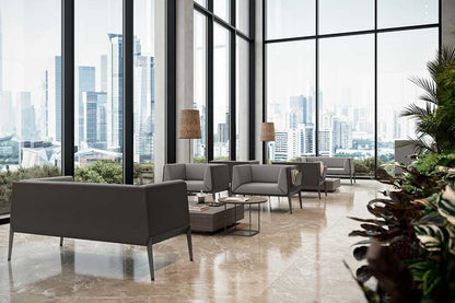 Quadrifoglio Accord 2-seater high-back sofa