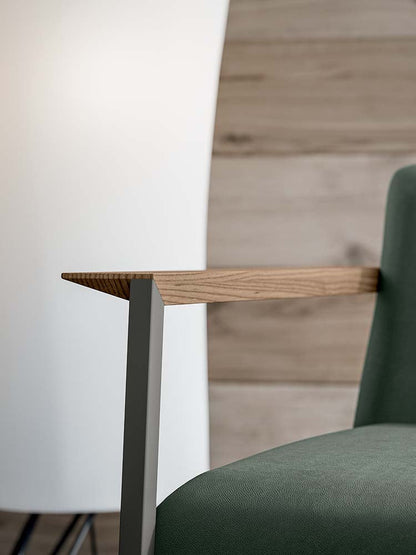 Quadrifoglio Ado single armchair