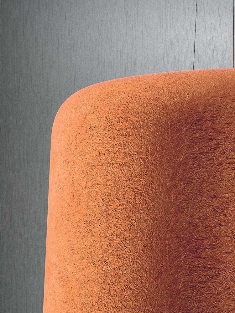 Quadrifoglio Ola wall/ceiling, black goffratino