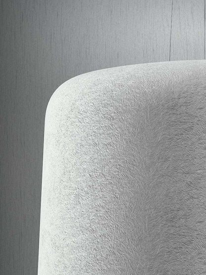 Quadrifoglio Ola wall/ceiling, black goffratino