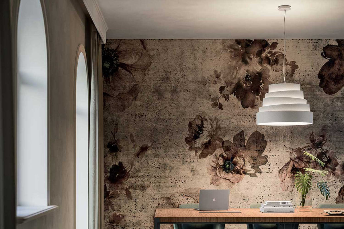 Quadrifoglio Babel, pendant, white