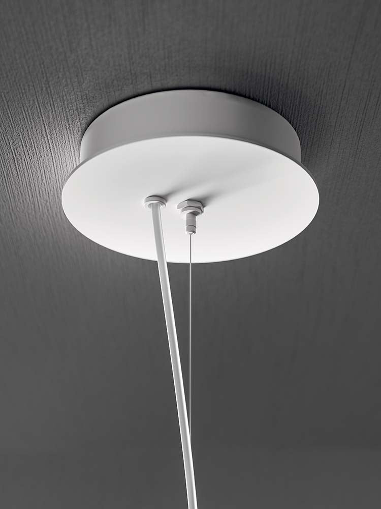 Quadrifoglio Babel, pendant, white