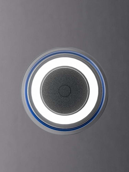 Quadrifoglio CD LED circular, direct suspension, matte black