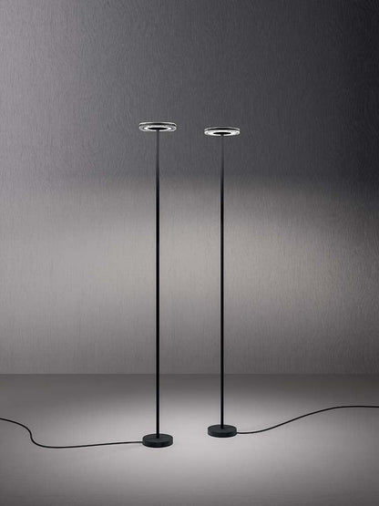 Quadrifoglio CD LED circular, floor, matte black