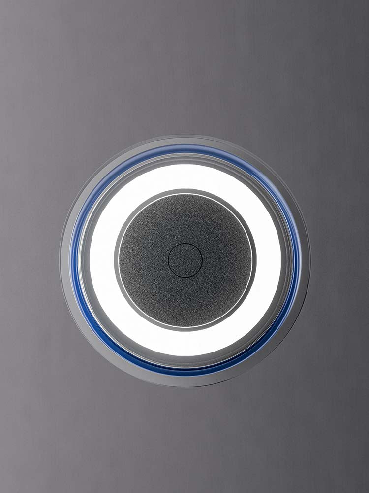 Quadrifoglio CD LED circular, floor, matte black