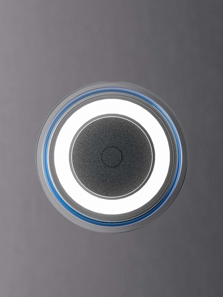 Quadrifoglio CD LED circular, floor, matte black