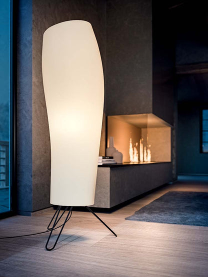 Quadrifoglio Warm, outdoor floor, black goffratino