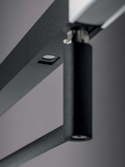 Quadrifoglio Ministick, floor, brushed aluminium