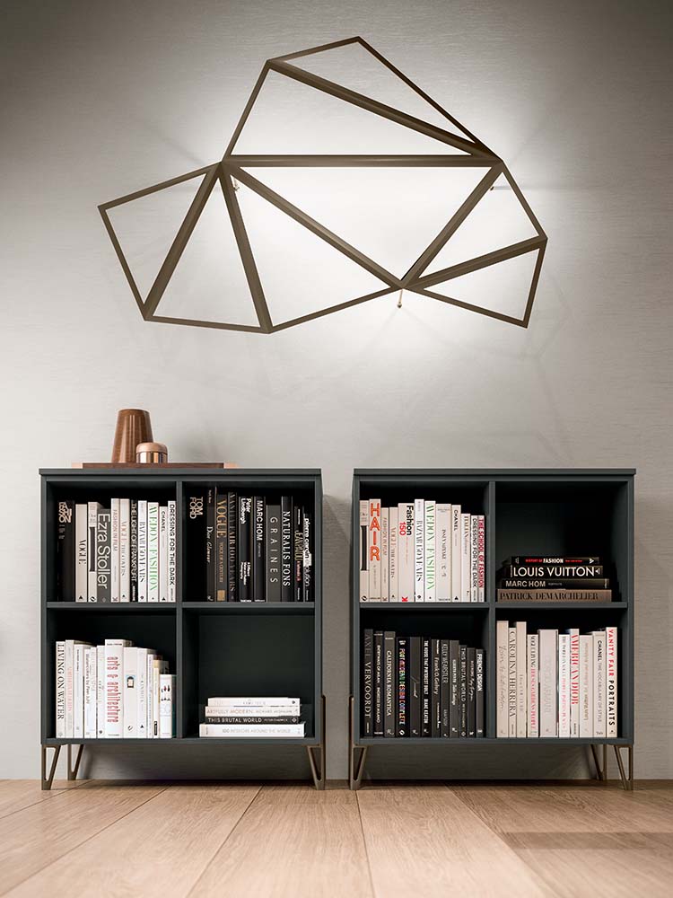 Quadrifoglio Zefiro bookcase basic