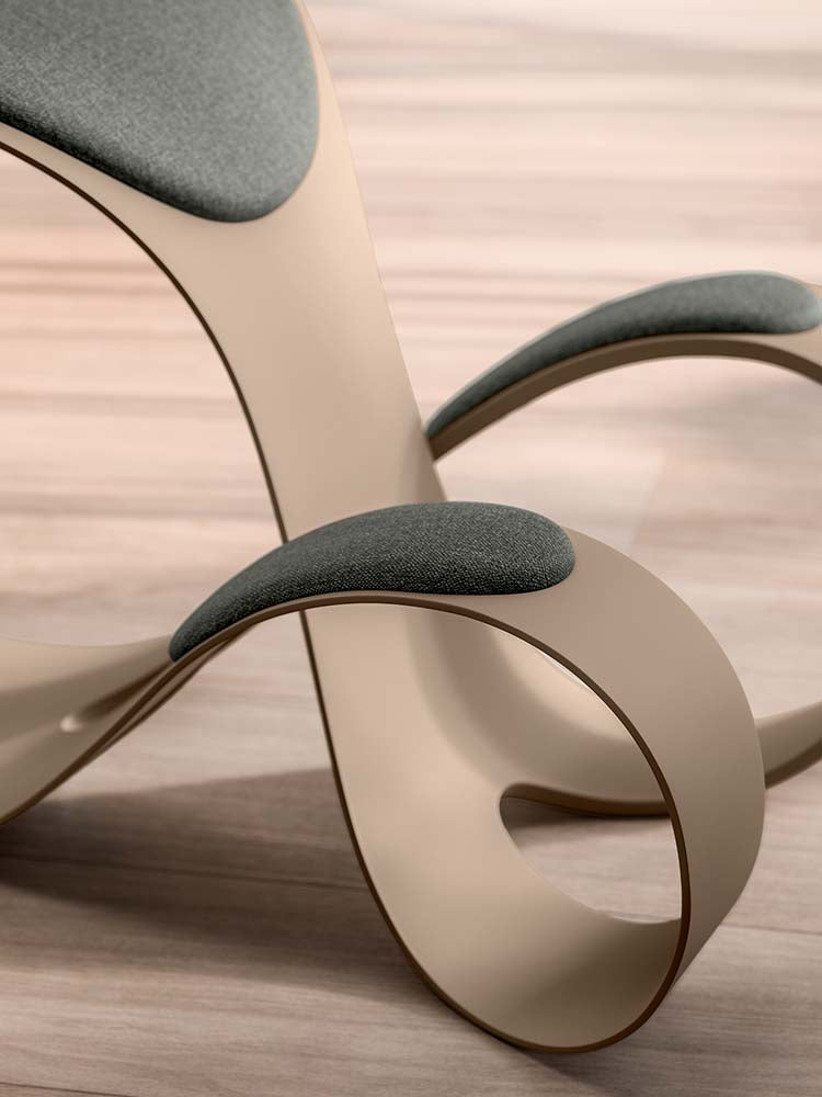 Quadrifoglio Moon chair