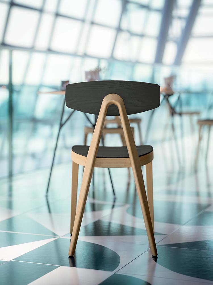 Quadrifoglio Compasso chair
