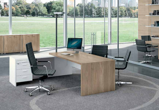 Quadrifoglio Group Dahlia high-back, mid-back and visitor chairs — manufacturer photograph