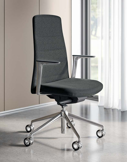 Quadrifoglio Diade 24h high back chair
