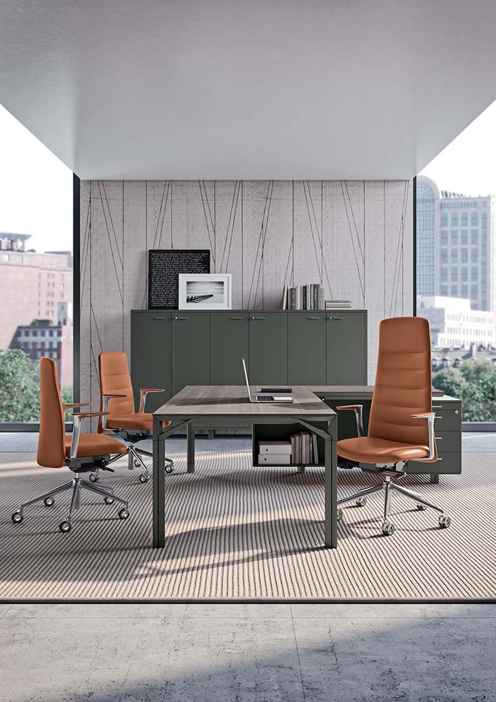 Quadrifoglio Diade mid back chair