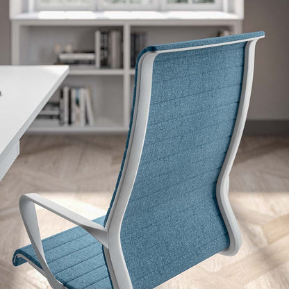 Quadrifoglio Dinamica Soft high back fully upholstered chair