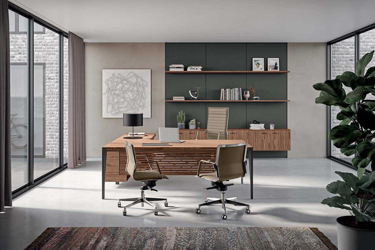 Quadrifoglio Diva Soft mid back chair, Nera version