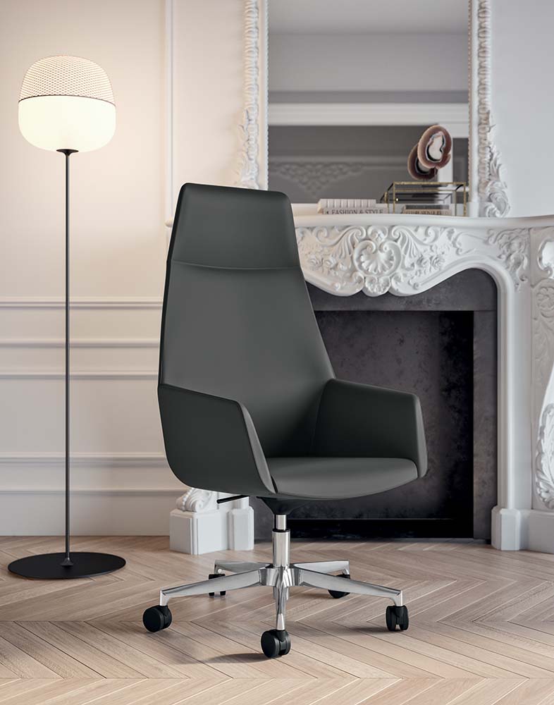 Quadrifoglio Dune mid back chair