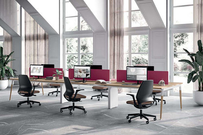 Quadrifoglio Oxygen mid back chair, mesh back