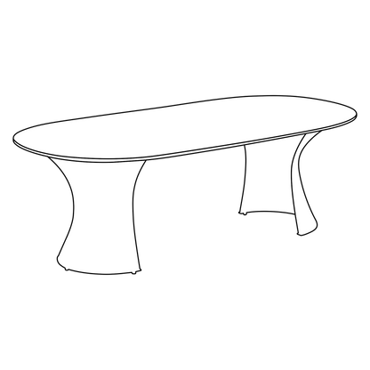DAN-FORM Coffee Table ROOT Oval