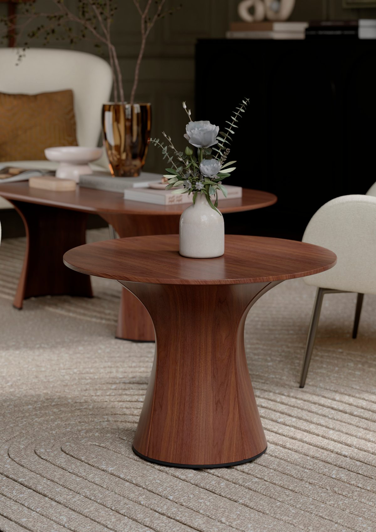 DAN-FORM Side Table ROOT Round