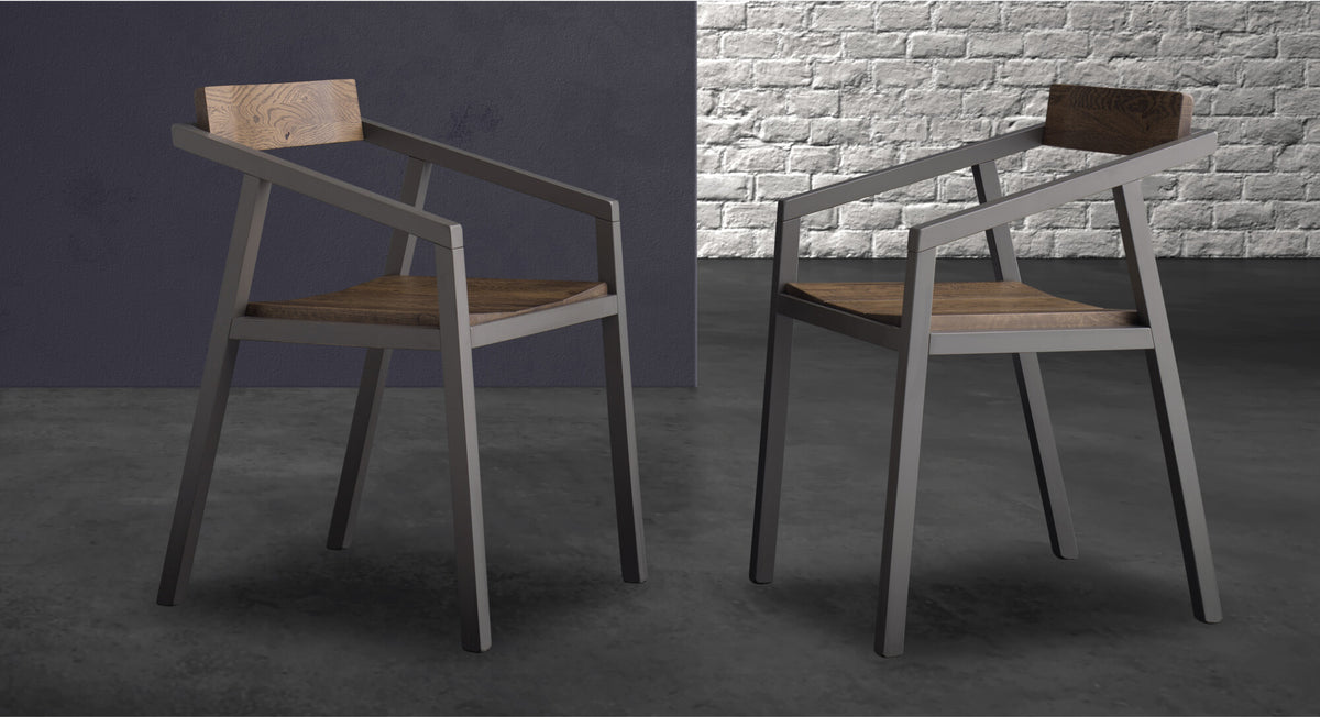 Devina Nais Dining Chair Hunt — manufacturer example configuration and finish — additional view
