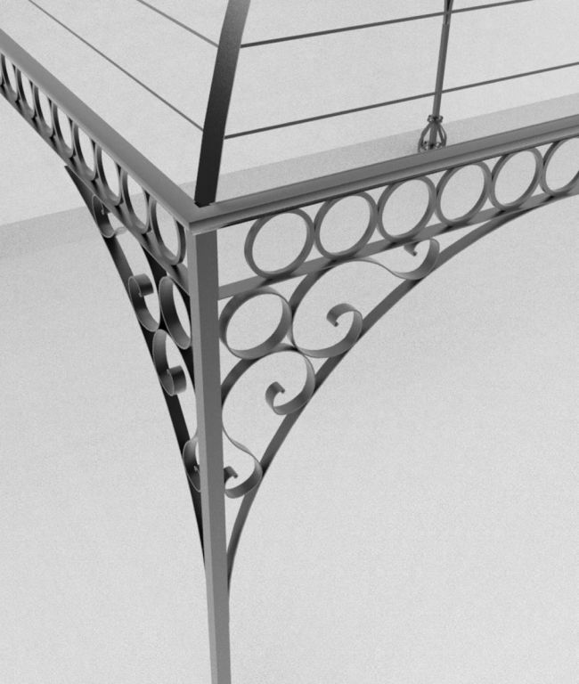 Unopiù Tibisco Set of 2 spandrels W 98 H 98 with fittings | Unopiù