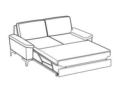 LeComfort Sofa SFINGE EASY – 2-seater sofa