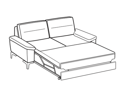 LeComfort Sofa SFINGE MID – 2-seater sofa