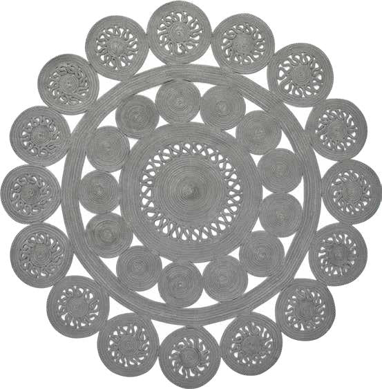SITAP ALYSSA ROUND — Silver