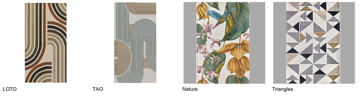 SITAP COCÒ — colour and design choices, labelled manufacturer photographs